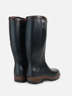 Botte PARCOURS doublure Néoprène avec zip intégral étanche - Kaki