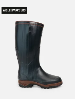 Botte PARCOURS doublure Néoprène avec zip intégral étanche - Kaki