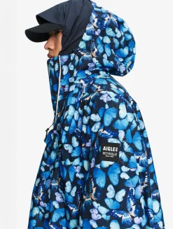 Cape de pluie mixte Rainpack imperméable et compactable MTD® Aigle x Deyrolle - Multicolore