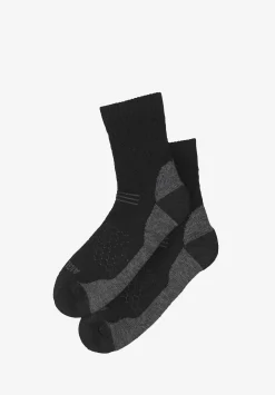 Chaussettes en laine mérinos Made in France - Noir