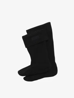 Chaussettes en polaire pour bottes hautes - Noir