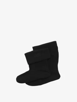 Chaussettes en polaire pour bottes mi-hauteur - Noir