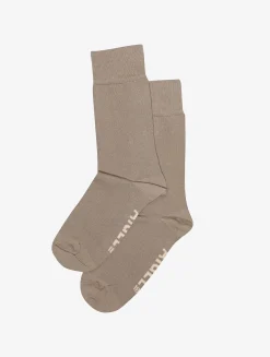 Chaussettes mi-longues Made in France - Beige