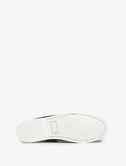 Chaussure bateau cuir pour homme : élégante, intemporelle, résistante et respirante - Bleu