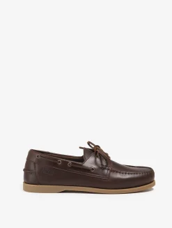Chaussure bateau cuir pour homme : élégante, intemporelle, résistante et respirante - Marron