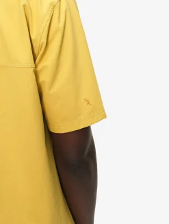 Chemise à manches courtes anti-UV avec poches - Jaune