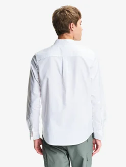 Chemise oxford avec logo sur la poitrine DRY FAST TEXTILE® - Blanc