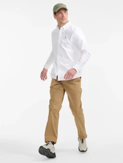 Chemise oxford DFT® et UV-C® à manches longues - Blanc