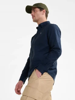 Chemise oxford DFT® et UV-C® à manches longues - Bleu