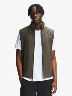 Gilet sherpa réversible T-KIT - Kaki
