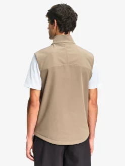 Gilet softshell 3 poches - Marron