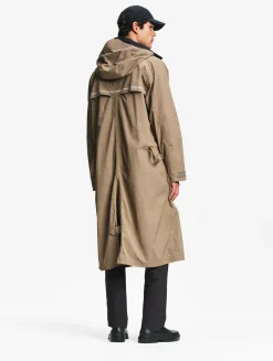 Imperméable cycliste réfléchissant MTD - Marron