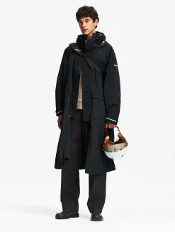 Imperméable cycliste réfléchissant MTD - Noir