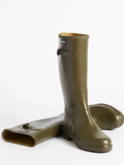 La botte de jardin fabriquée en France - Kaki