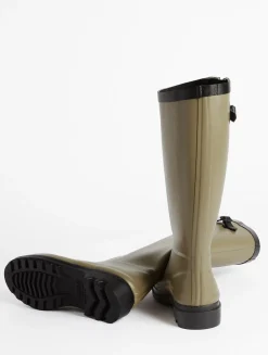 La botte de pluie boyfriend, fabriquée en France - Beige