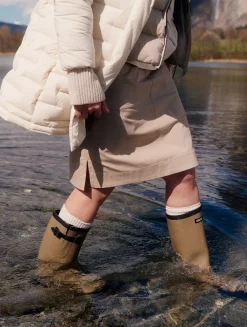La botte de pluie boyfriend, fabriquée en France - Beige