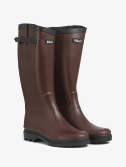 La botte de pluie boyfriend, fabriquée en france - Marron