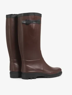 La botte de pluie boyfriend, fabriquée en france - Marron