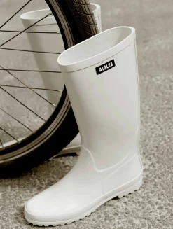 La botte de pluie vernie - Beige
