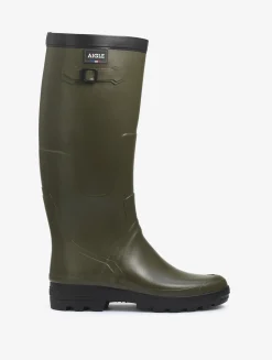 La botte experte légère pour mollets larges - Kaki