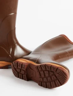 La botte haute résistance pour le travail intensif - Marron