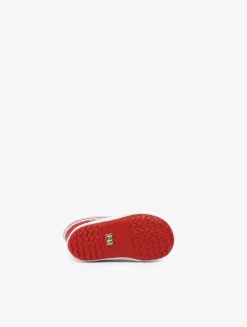 La botte iconique des premiers pas, en version fourrée - Rouge