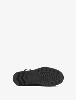 La botte ultra-mode revisitée façon croco - Marron