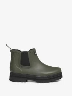 La bottine de pluie fourrée hybride, pour un style à toute épreuve - Vert