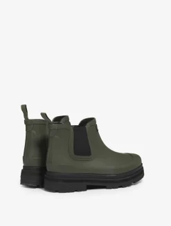 La bottine de pluie fourrée hybride, pour un style à toute épreuve - Vert