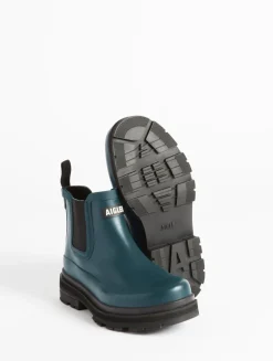 La bottine de pluie hybride pour homme, pour un style à toute épreuve - Bleu