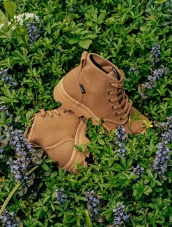 La chaussure de marche en coton recyclé - Marron