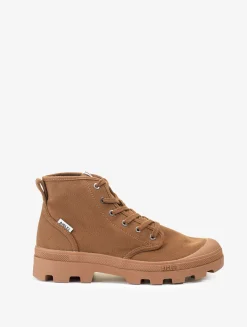 La chaussure de marche en coton recyclé - Marron