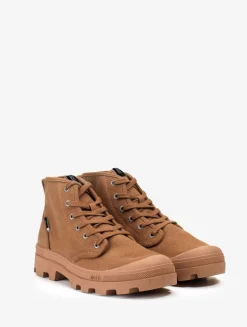 La chaussure de marche en coton recyclé - Marron