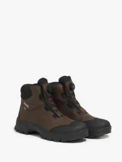 La chaussure de marche Laforse, avec un système no lace - Vert