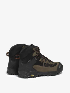 La chaussure de marche étanche avec semelle Vibram. - Noir