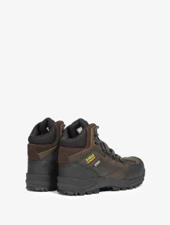 La chaussure de sécurité en cuir étanche et respirante - Vert