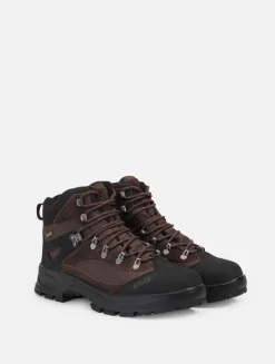 La chaussure montante imperméable et respirante - Marron