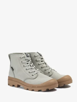 La chaussure polyvalente en coton recyclé. - Kaki
