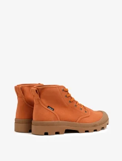 La chaussure polyvalente en coton recyclé. - Orange