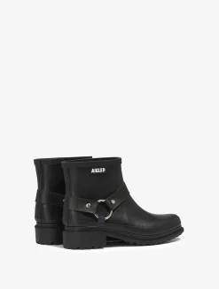 La nouvelle botte à l’esprit rock & biker - Noir
