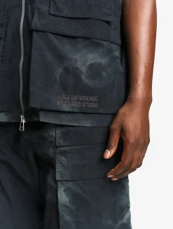 Le gilet de pêcheur mixte Aigle Experience by Études - Noir