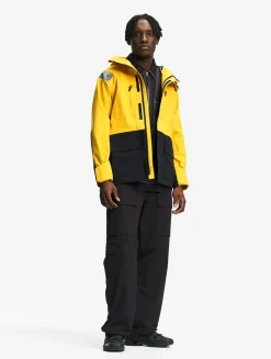 Le manteau mixte technique GORE-TEX® Aigle Experience by Études - Jaune
