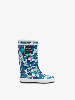 L'iconique botte enfant - en version imprimée Aigle x Deyrolle - Multicolore