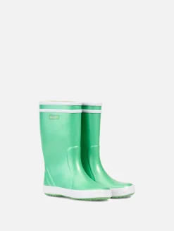 L'iconique botte enfant, en version irisée - Bleu