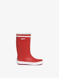 L'iconique botte enfant fourrée - Rouge