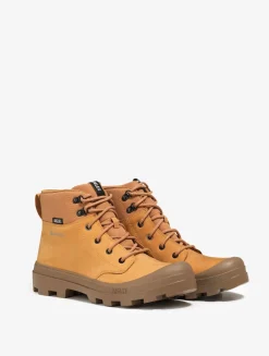 L'iconique chaussure de marche aigle, en cuir et membrane GORE-TEX - Jaune