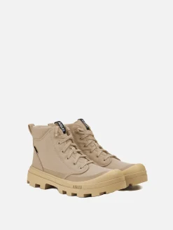 L'iconique chaussure de marche Aigle en polyester recyclé - Beige