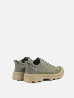 L'iconique chaussure de marche Aigle en polyester recyclé, version basse - Kaki
