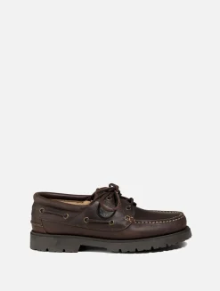 L'indémodable mocassin cranté à lacets - Marron