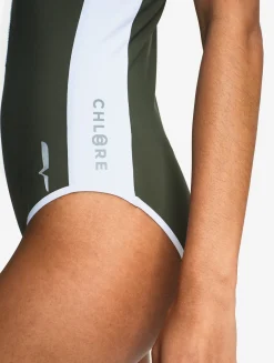 Maillot de bain une pièce - Aigle x Chlore​ - Multicolore